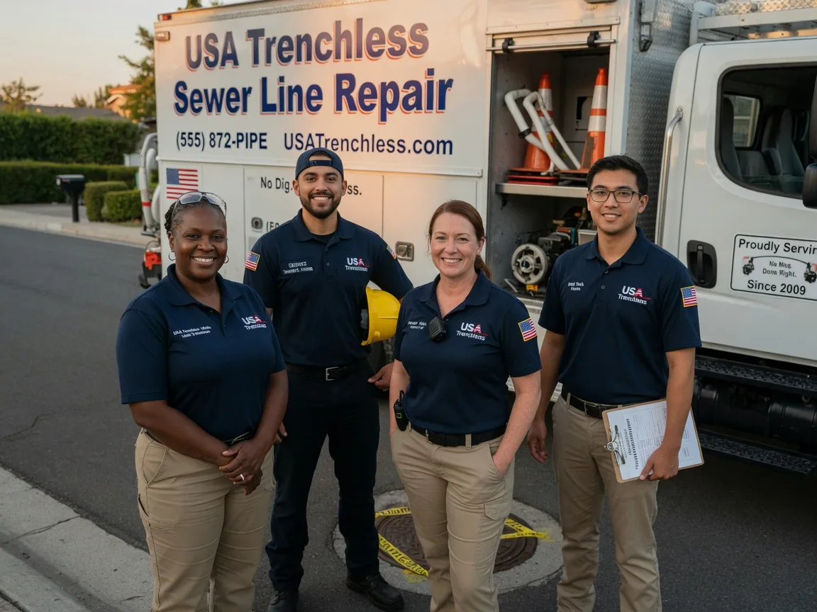Sewer Line Repair company in Tatums, OK